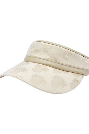 카스텔로 자카드 바이져_PWHA4Z0009_I2_BEIGE-a