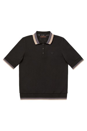 니트 블럭 반팔 티셔츠_PWTS4Z0022_BK_BLACK-a