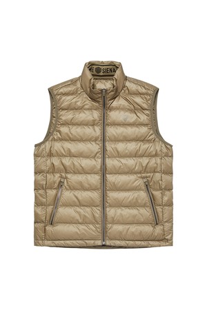 넥 밴드 다운 베스트_PMJU4F0013_K2_KHAKI-a