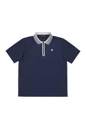 남성 집업 피케 셔츠_PMTS4F0010_N2_NAVY-a