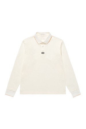 미드 로고 롱 슬리브_PMTS4F0015_IV_IVORY-a