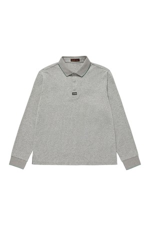 미드 로고 롱 슬리브_PMTS4F0015_G2_GREY-a