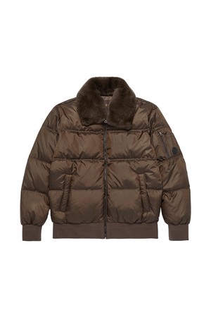 퍼 카라 다운 점퍼_PMJU4F0014_W2_BROWN-a