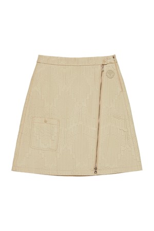 퀄팅 랩 스커트_PWSK4F0018_I2_BEIGE-a