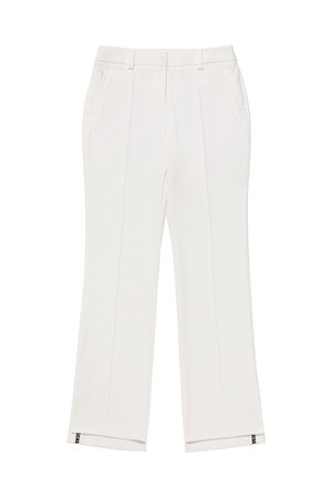 [유현주 PICK!] 언밸런스 부츠컷 팬츠_PWPA4F0101_WT_WHITE-a