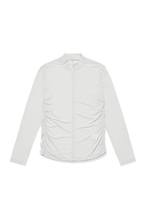 셔링 모크넥 티셔츠_PWTS4F0101_WT_WHITE-a