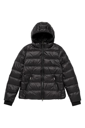 [유현주 PICK!] 후드 구스 다운 패딩_PWJU4F0045_BK_BLACK-a