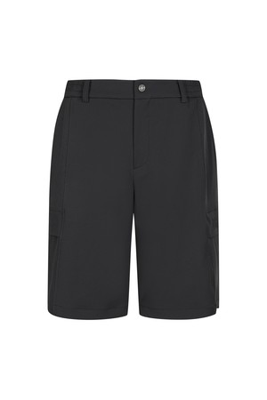 엠버 밴딩 카고 팬츠_PMPA5E0015_BK_BLACK-a