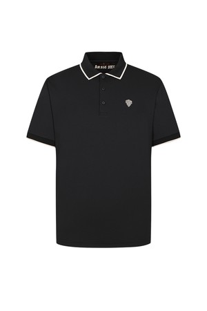 에센셜 스티치 폴로 티셔츠_PMTS5E0018_BK_BLACK-a