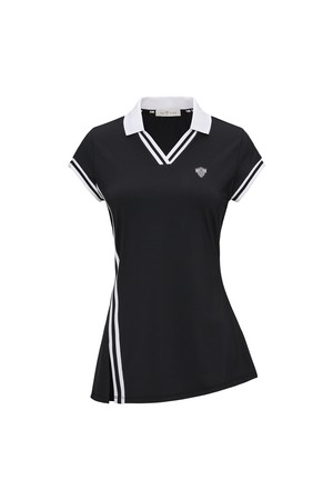 슬릿 v넥 카라 티셔츠_PWTS5E0026_BK_BLACK-a