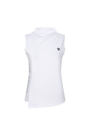 카울넥 슬리브리스 티셔츠_PWTS5E0041_WT_WHITE-a