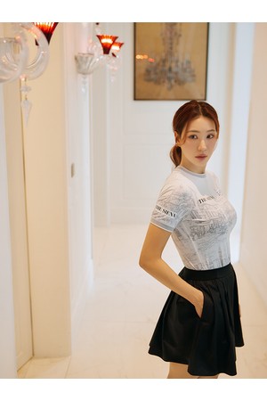 [유현주 PICK!] 시에나 그래픽 숏 슬리브_PWTS5E0024_WT_WHITE-a