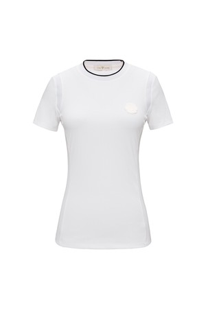 [유현주 PICK!] 시그니처 립 포인트 라운드 티셔츠_PWTS5E0011_WT_WHITE-a