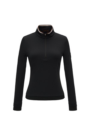 [유현주 PICK!] 하이넥 밴드 디테일 맨투맨_PWTS5E0001_BK_BLACK-a