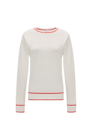 [유현주 PICK!] 테크 라운드스웨터_PWSW5E0001_WT_WHITE-a