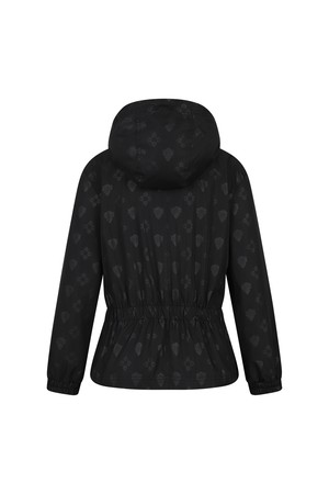 [이민정 PICK!] 앰보 프린트 후드 점퍼_PWJU5C0001_BK_BLACK-a