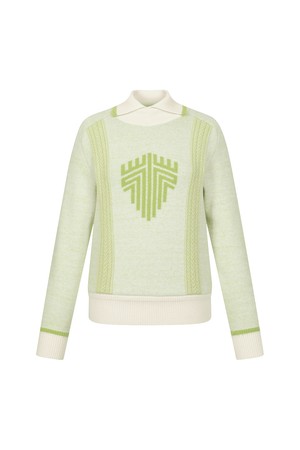 까스텔로 브러쉬 니트 (WOMEN)_PWSW5D0001_E2_GREEN-a