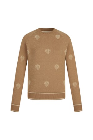 카스텔로 자카드 방풍 니트 (WOMEN)_PWSW5D0002_I2_BEIGE-a