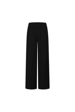 니트 셋업 팬츠 (WOMEN)_PWPA6E0062_BK_BLACK-a