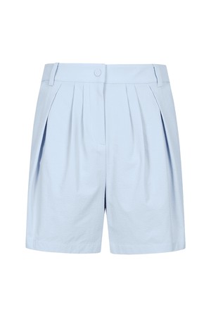 셔링 숏 팬츠 (WOMEN)_PWPA6B0052_B1_NOCOLOR-a