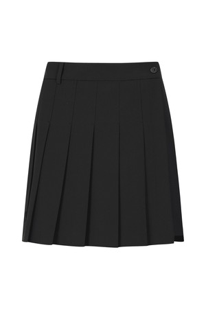 랩플리츠 큐롯팬츠 (WOMEN)_PWSK6E0011_BK_BLACK-a