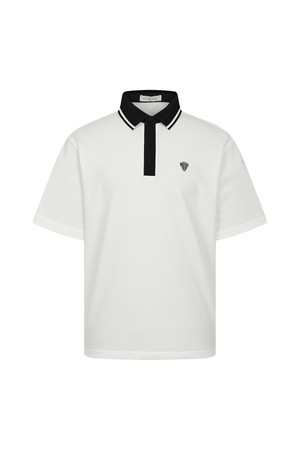 칼라배색 시어서커 티셔츠 (MEN)_PMTS6B0073_WT_WHITE-a