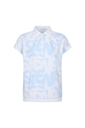 시에나 로고 캡소매 티셔츠 (WOMEN)_PWTS6E0078_B1_NOCOLOR-a