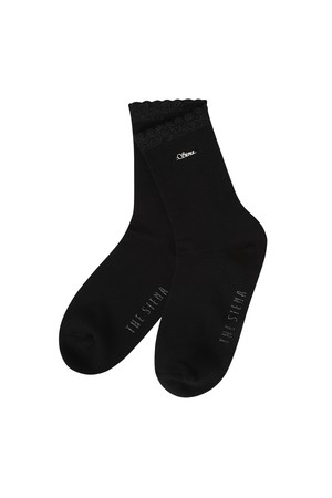 금속장식 중목 양말 (WOMEN)_PWSC6E0001_BK_BLACK-a