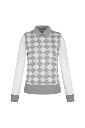 스퀘어 냉감소매 니트 (WOMEN)_PWSW6E0002_G2_GREY-a