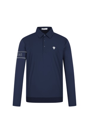 냉감소매 하이브리드 티셔츠 (MEN)_PMTS6E0056_N2_NAVY-a