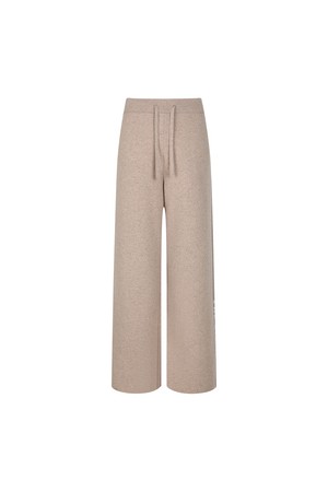 여성 소프트 캐시미어 팬츠 셋업(하의)_PWPA5D0074_I2_BEIGE-a