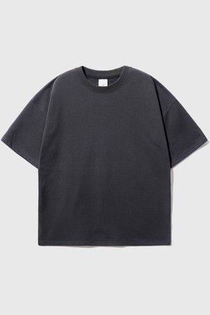 에디 오버핏 반팔티셔츠 차콜 KJST2189