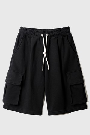 플레시 썸머 카고 하프팬츠 블랙 KJSP2560