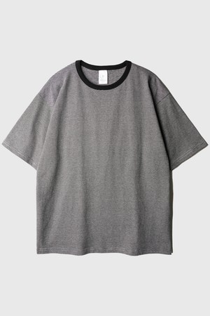 프로퍼 스트라이프 반팔티셔츠 블랙 OYST2637