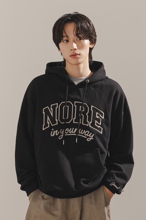 노어 오버핏 후드 블랙 KJHD2661
