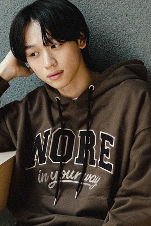 노어 오버핏 후드 시더브라운 KJHD2661