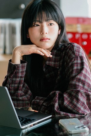 빈티지 크롭 체크셔츠 버건디 MMLS2676