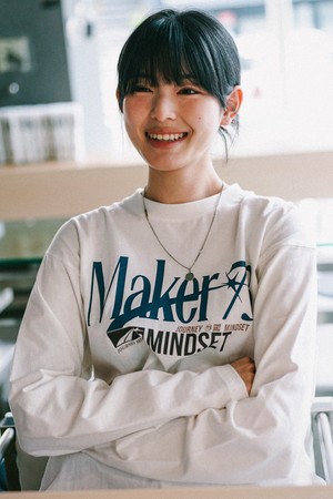 메이커라인 긴팔티셔츠 아이보리 JILT2652