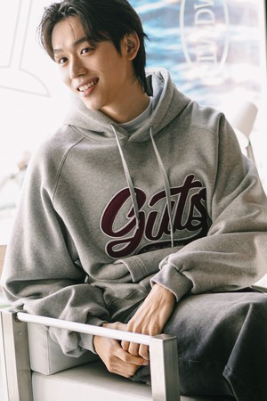 펠트라인 후드 그레이 JIHD2667