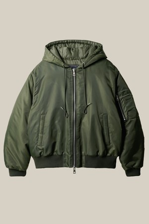 플라이트 후디 봄버자켓 카키 MMOT2669