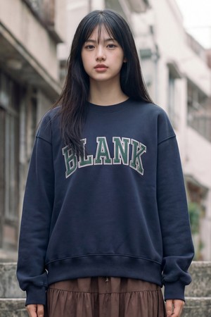 블랭크 맨투맨 다크네이비 KJMT2689