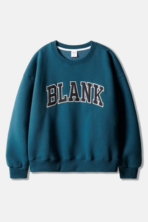 블랭크 맨투맨 틸블루 KJMT2689