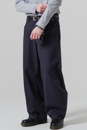 커브 워시드 팬츠 퍼플네이비 MMLP2693