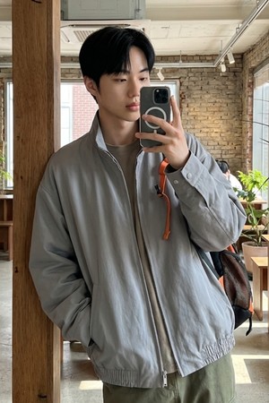 온오프 트랙자켓 그레이 JJOT2694
