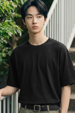 소프트 바이오 반팔티셔츠 블랙 KJST2702