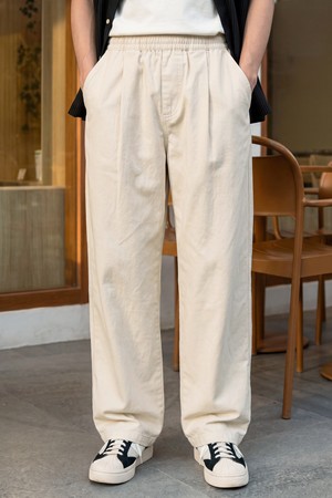 에어플로우 린넨 라이크 팬츠 아이보리 HSLP2697