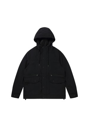 아노락 후드 윈드브레이커_블랙