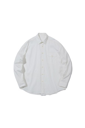 OXFORD ONE FLAB POCKET SHIRT [WHITE]