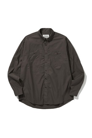 TYPEWRITER CLOTH B.D. WORKSHIRTS [BROWN]