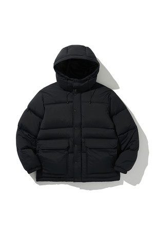 LORENZO T WRC DUCK DOWN HOODED PARKA [BLACK]